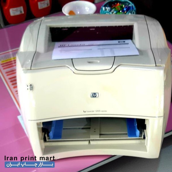 پرینتر لیزریHp۱۲۰۰ با کاست و کاتریج نو درحد اکبند