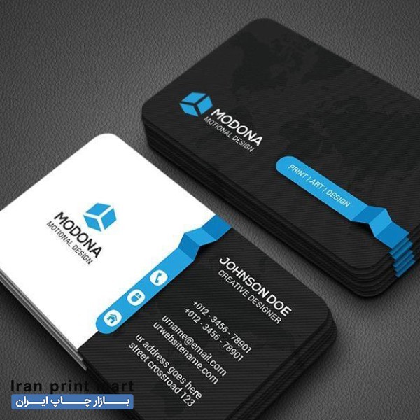 مرکز تخصصی طراحی و چاپ کارت ویزیت، تراکت، برچسب