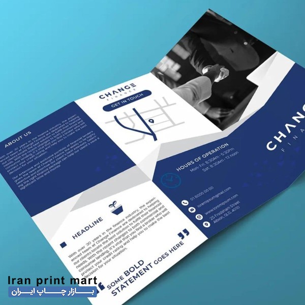 طراحی و چاپ کارت ویزیت، لوگو، تراکت، کاتالوگ، بنر