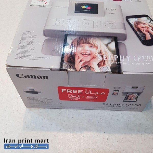 پرینتر چاپگر عکس کنون کنن selphy cp 1200 اکبند