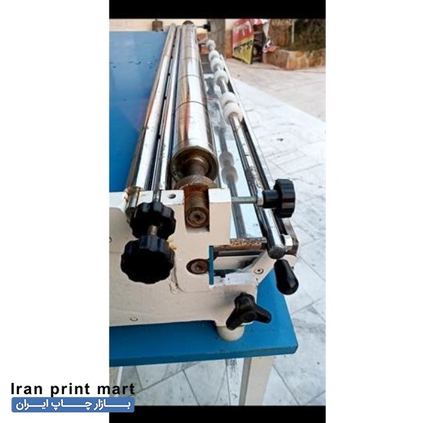 دستگاه سریشم زن غلطکی صحافی