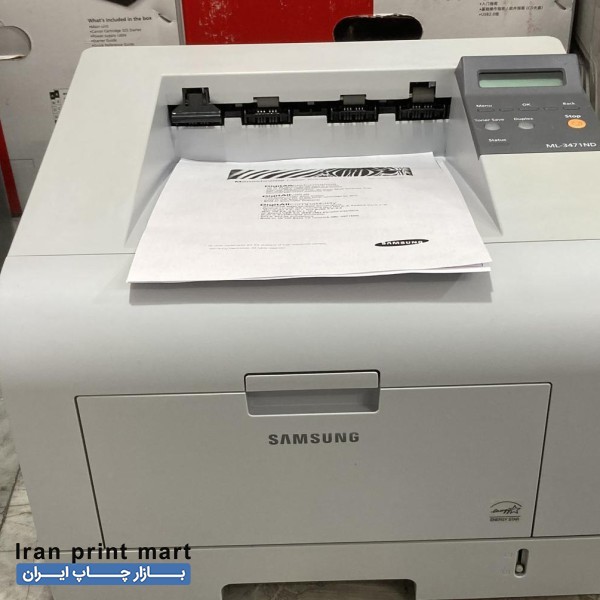 پرینتر لیزری دورو زن Samsung3471dn