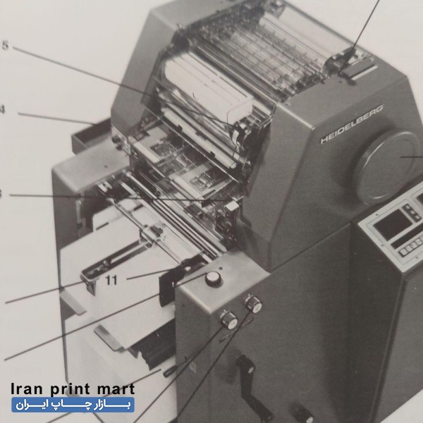 فروش یک دستگاه چاپ هایدلبرگ تی افست۲۸×۳۹نو واکبند
