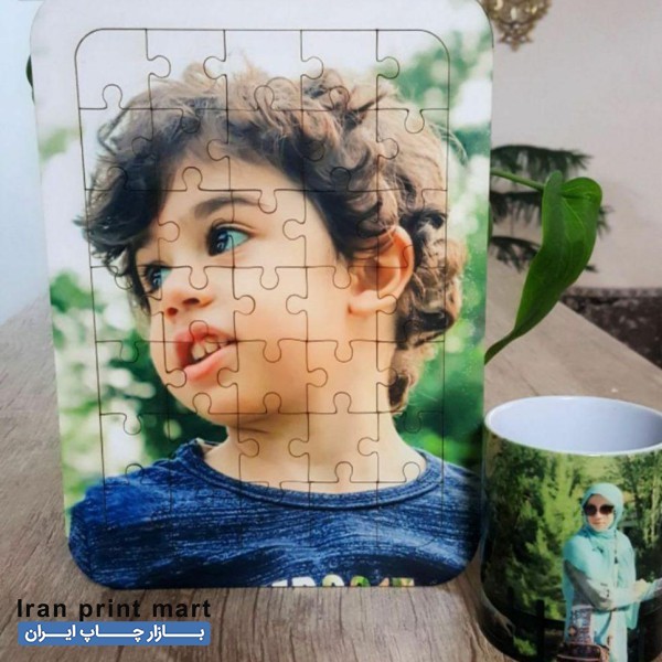 چاپ انواع ماگ و لیوان  هودی تیشرت پازل 