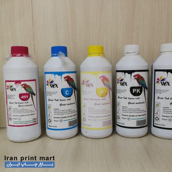 پک کامل ۵ رنگ جوهر مخزن وکس (wox) مدل ca ip7240
