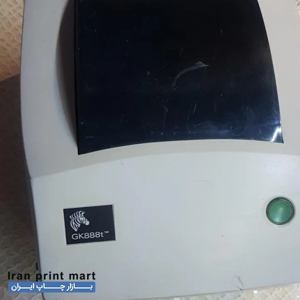 پرینتر لیبل زن zebra gk888t