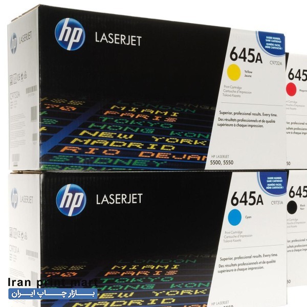 کارتریج لیزر رنگی مشکی