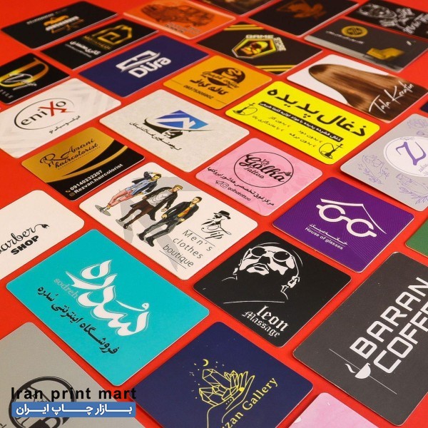 کارت ویزیت جدید . تراکت . برچسب