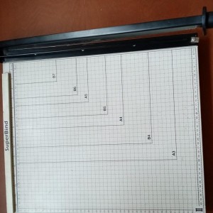 کاتر کاغذ A3 مارک Super Bind