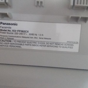فکس پاناسونیک مدلkxfp362ساخت مالزی