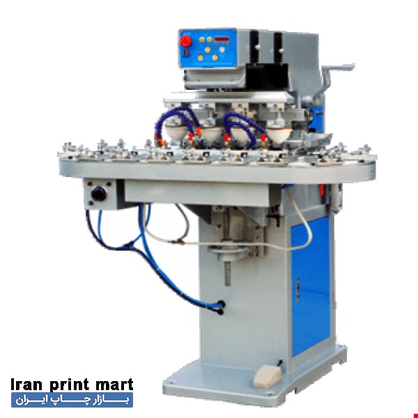 دستگاه چاپ تامپو چهار رنگ کانوایر مدل P4/C