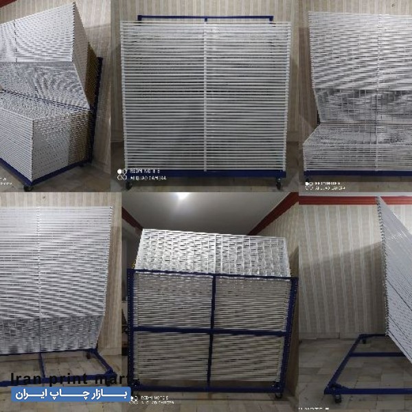 سازنده قفسه خشک کن راک چاپ سیلک فوم کاغذ شیشه