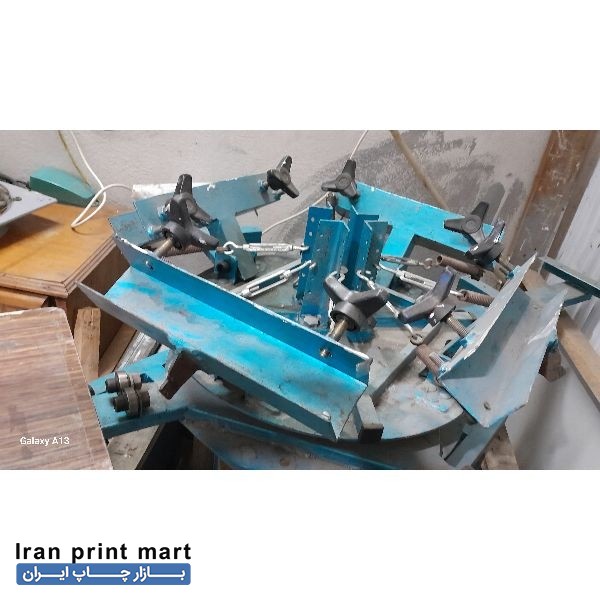 دستگاه چاپ سیلک اختاپوسی ۴رنگ