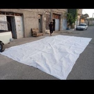 بنر دست دوم باطله بجای نایلون گونی برزنت یا چادر