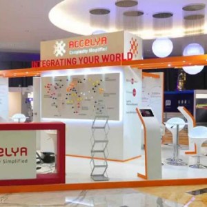 تایم لپس مراحل ساخت غرفه نمایشگاهی