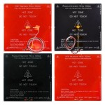 هیت بد آلومینیومی MK2A پرینتر سه بعدی ابعاد 300*300 میلی متر ضخامت 2 میلی متر در رنگ و مدل‌های مختلف