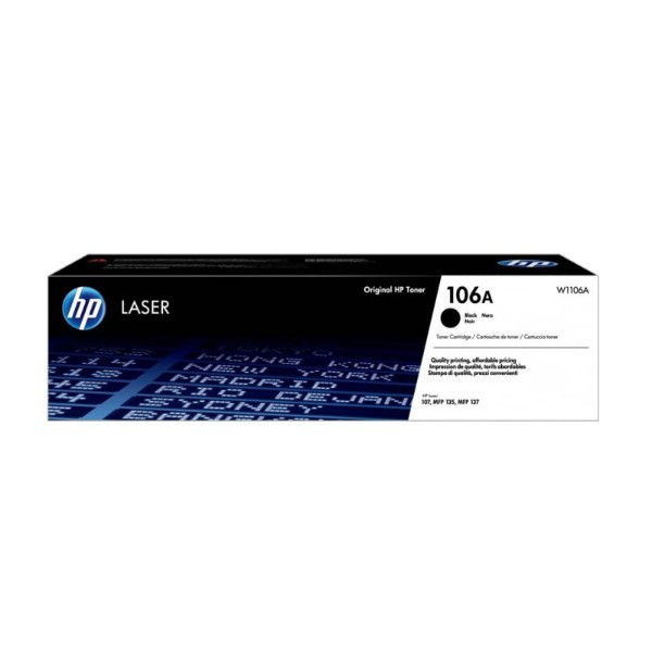 کارتریج لیزری HP  مدل 106A مشکی