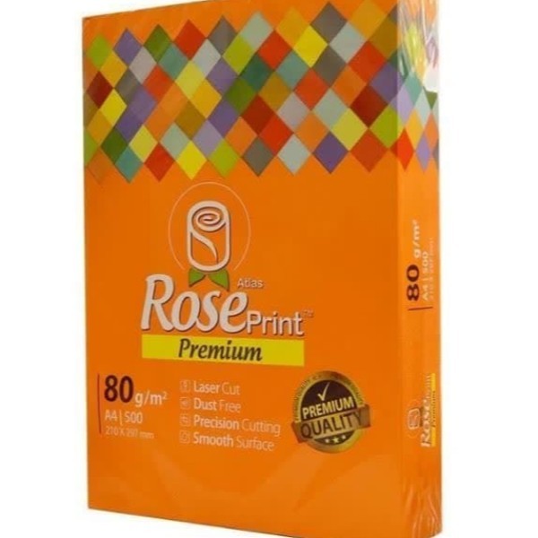 کاغذ A4 رز پرینت بسته 500 عددی