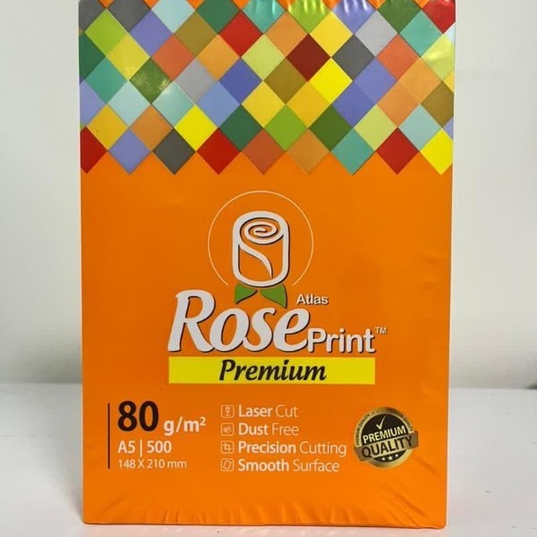کاغذ A5 رزپرینت بسته 500 عددی