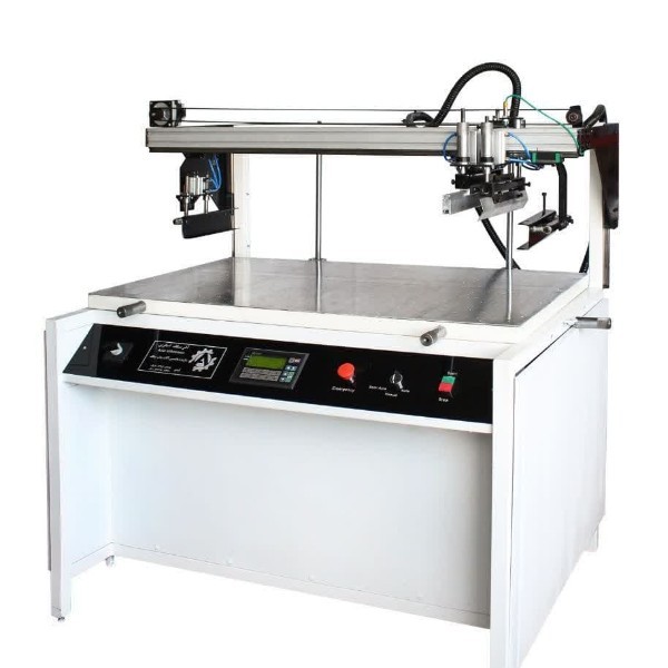 دستگاه چاپ سیلک اتومات 60*100 موضعی