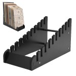 استند کاشی سرامیک رومیزی چوبی