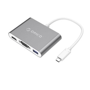 مبدل USB-C به USB/VGA/HDMI اوریکو مدل RCHV