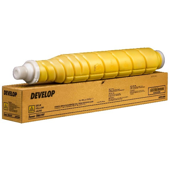 تونر کونیکا مینولتا مدل TN619 زرد