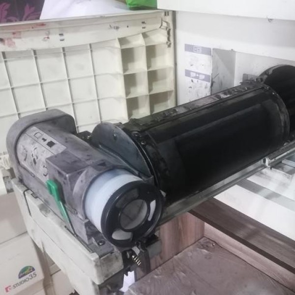معاوضه دستگاه کپی کونیکا 350 با مواد خام سابلیمیشن