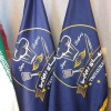 پرچم تشریفات رومیزی اهتزاز ملل طلاکوب پفکی مشهد