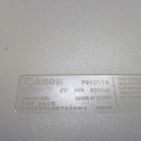 فروش دستگاه اسکنر کنون canon lide60 در حد نو رشت