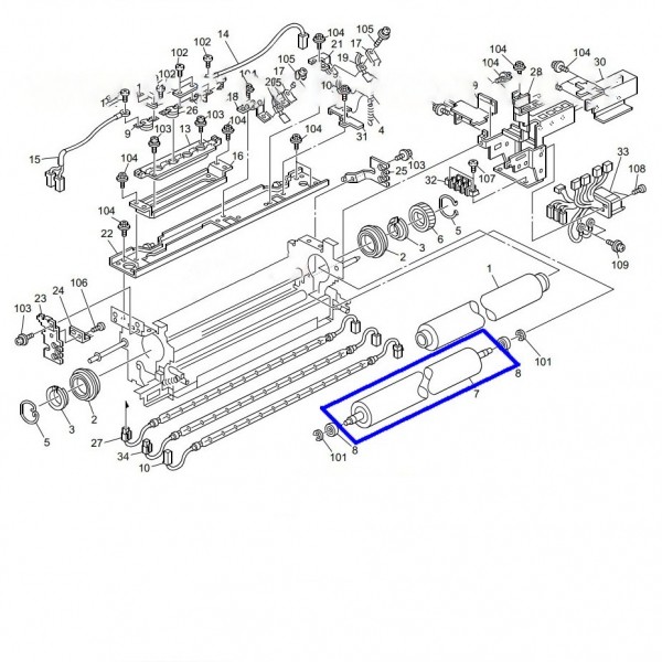 پرس فیوزینگ هیتر ریکو mp75000
