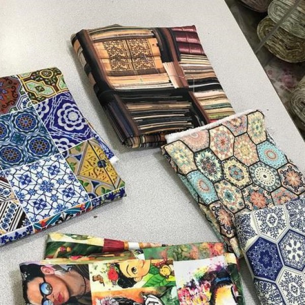 خدمات چاپ دیجیتال صنعتی پارچه لباسی مشهد