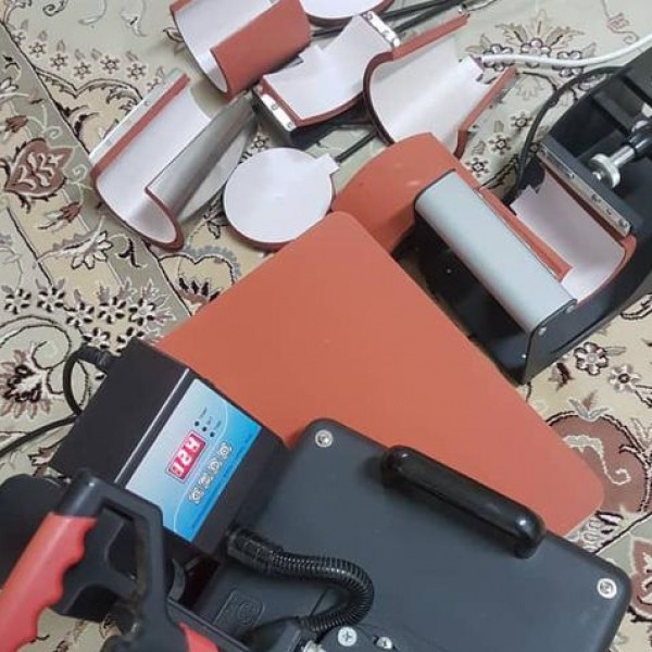 فروش  دستگاه سابلیمیشن ۸ قالب رشت