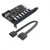 هاب USB3.0 هفت پورت PCI اوریکو مدل PVU3-7U-V12