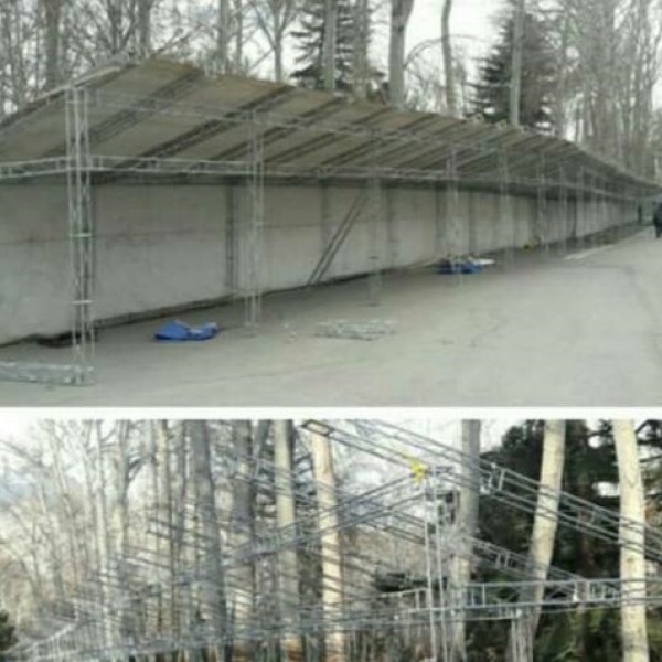 فروش و اجاره و نصب داربست ، اسپیس ، چادر