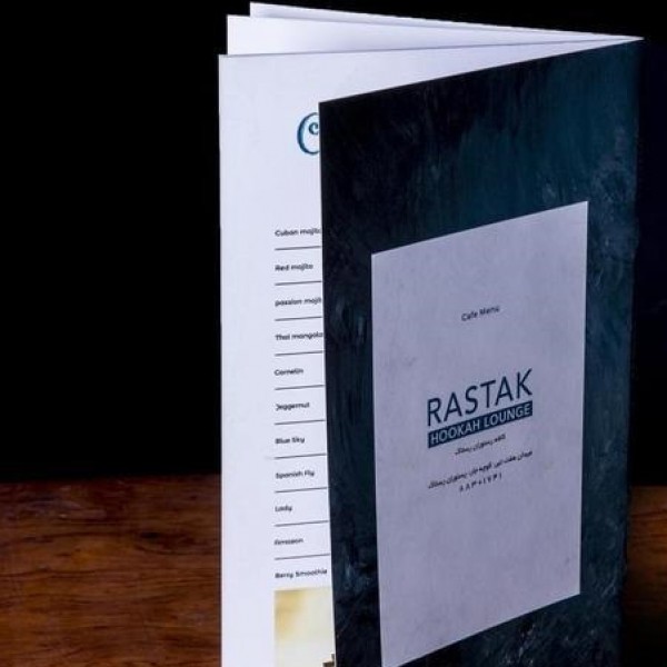 طراحی چاپ منو پاکت تراکت/بنر/لوگو/کارت ویزیت