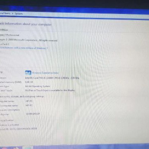 فروش لپ تاپ hp سلماس