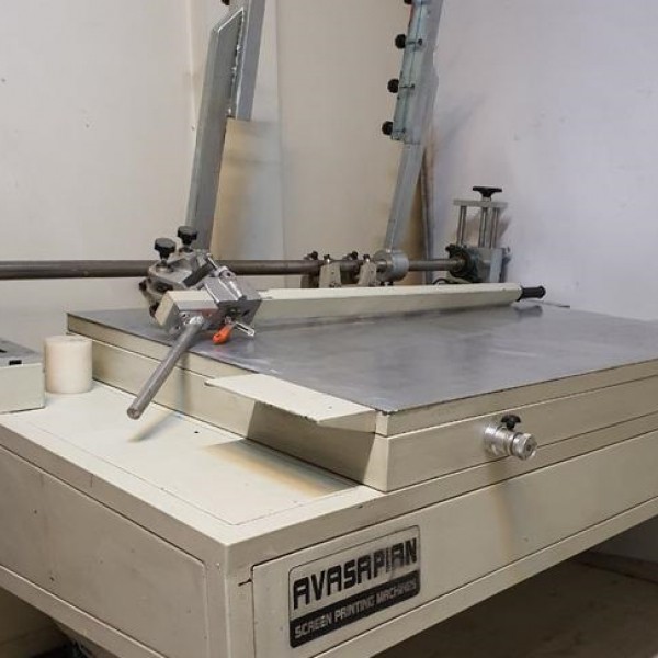 چاپ‌سیلک اسکرین دستی