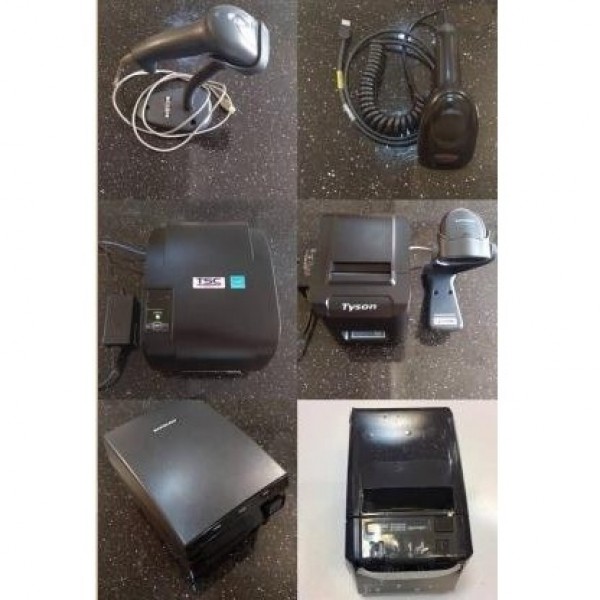 فروش لیبل پرینتر، بارکدخوان، فیش پرینتر، صندوق فروشگاه