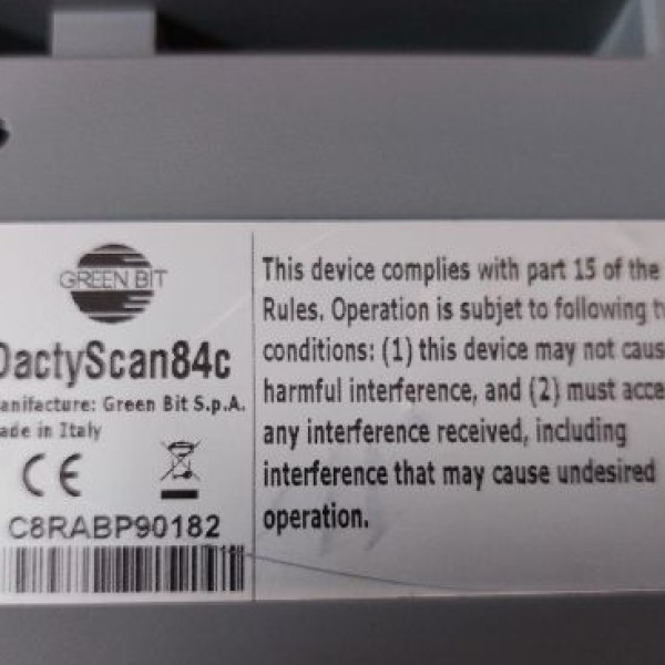 اسکنر اثر انگشت green bit اصفهان