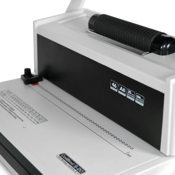 دستگاه صحافی دوبل فنر مارپیچ مدل S-201