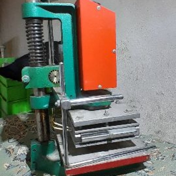 دستگاه طلاکوب دستی داغی حرارتی دست دوم