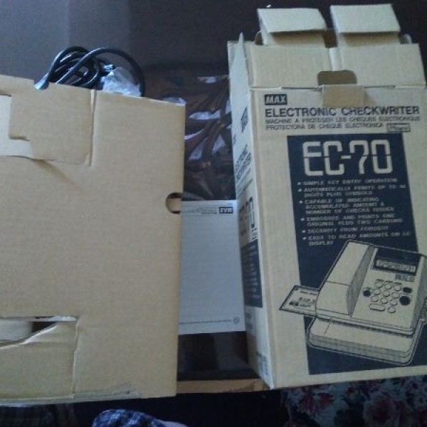 دستگاه پرفراژ چک MAX EC70