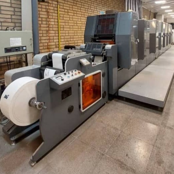 ماشی چاپ افست  شش رنگ