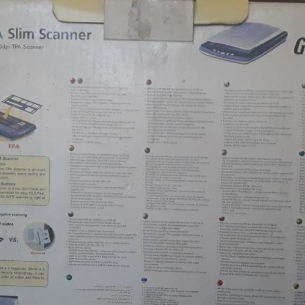 فروش اسکنر رنگی جنیوس مدل HR6X Slim