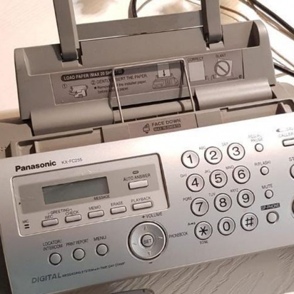 فروش فکس پاناسونیک ۲ گوشی بی سیم مدلkx-fc255 تهران