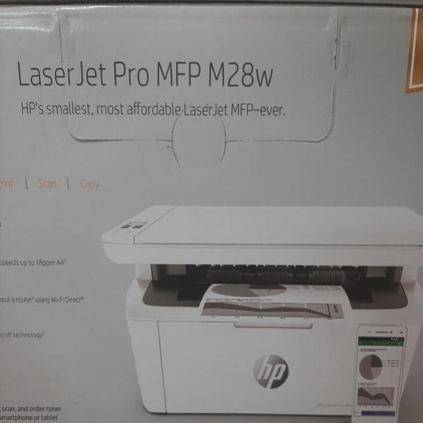 فروش دستگاه پرینتر چندکاره لیزری اچ پی مدل LaserJet Pro M28w  تهران