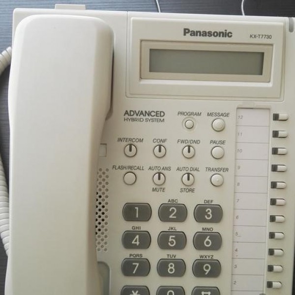 فروش دستگاه سیستم سانترال پاناسونیک همراه گوشی و فکس تهران