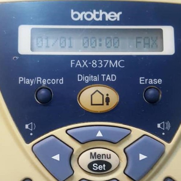 فروش دستگاه سه کاره فکس کپی تلفن مارک برادر تهران