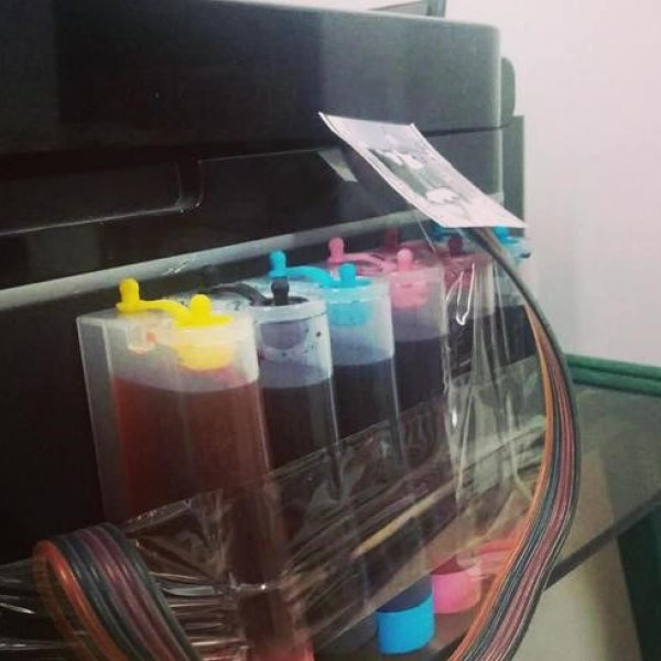 فروش دستگاه پرینتر چهارکاره جوهر افشان تانک جوهرفول/گارانتی تهران